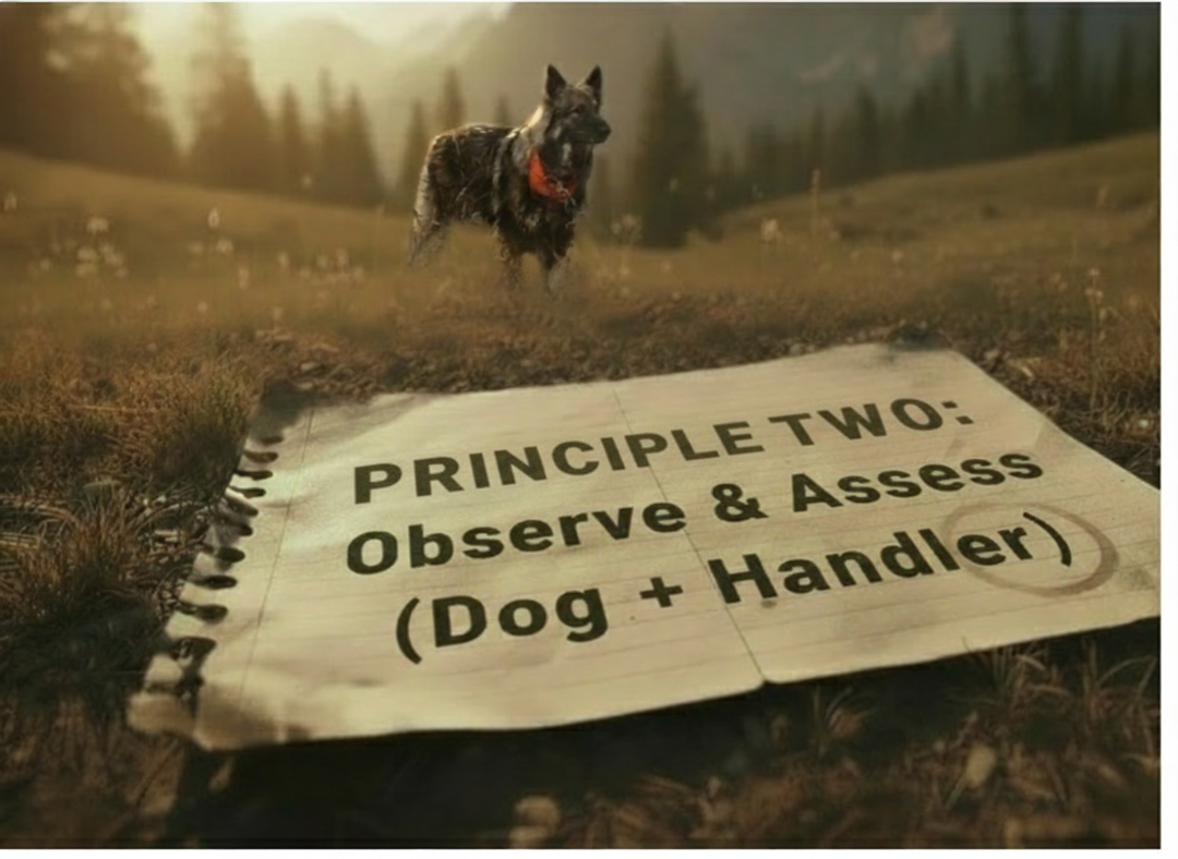 Principle Two: Observe & Assess (Dog + Handler)
