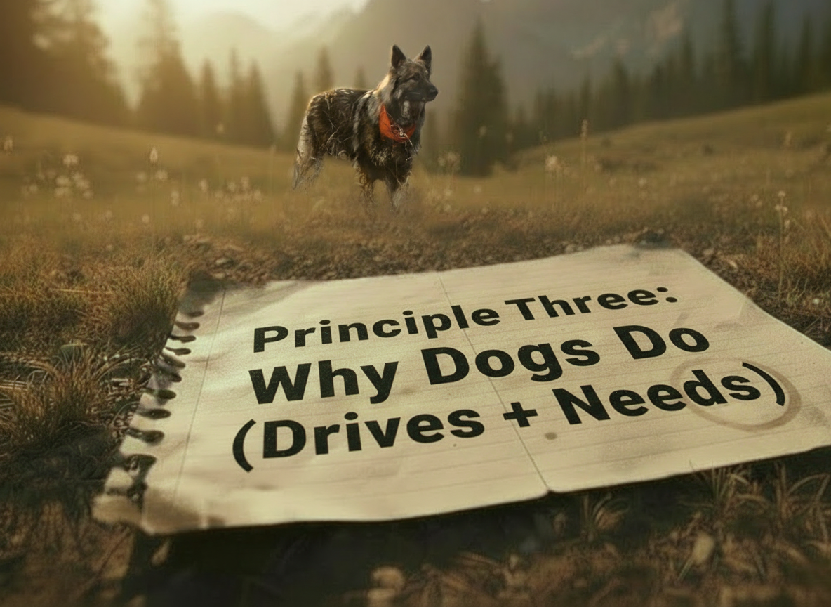 Principle Three: Why Dogs Do (Drives + Needs)